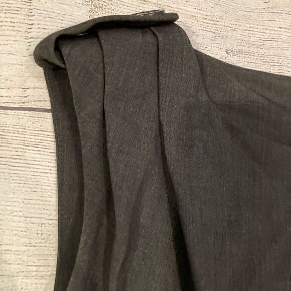 Calvin Klein Womens Business Sheath Dress Dark Gray size 8 Midi - Picture 2 of 7